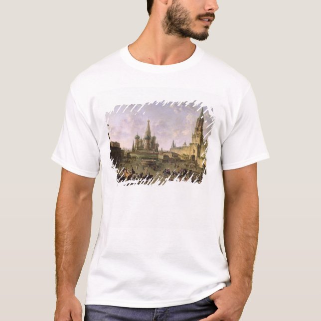 Roter Platz, Moskau, 1801 T-Shirt (Vorderseite)