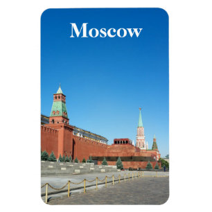 Roter Platz. Moskau Magnet