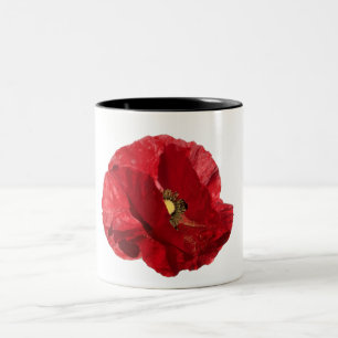 Roter Popoy Zweifarbige Tasse