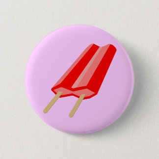 Roter Popsicle Button