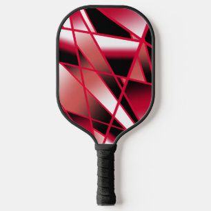 Roter Power Sichtbare strahlende, farbenfrohe Kuns Pickleball Schläger