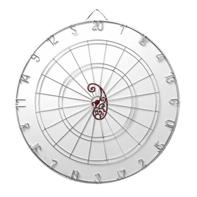 Roter Punkt Dartscheibe (vorne)