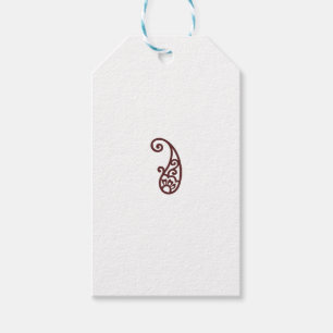 Roter Punkt Geschenkanhänger