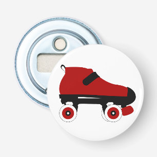 Roter Quad-Skate Flaschenöffner
