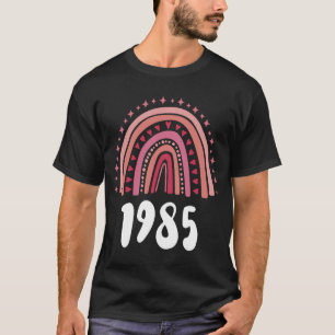 Roter Regenbogen Jahr der Geburt 1985 T-Shirt