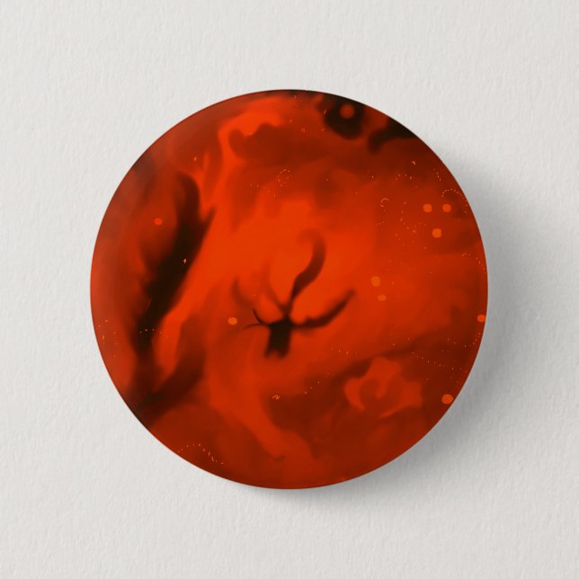 Roter Riese Button (Vorderseite)