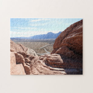 Roter Rock Canyon Wüstenlandschaftsfotografie-Puzz Puzzle