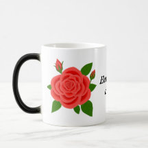 Roter Rosen Muttertags Morgen-Mug