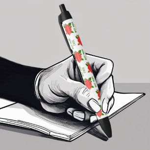Roter Rosen Muttertagsstift Kugelschreiber