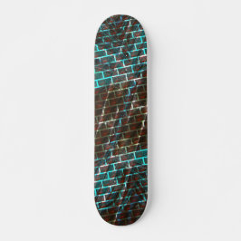 Roter Rost, Kratzer, kleiner Stein oder Gitter Skateboard