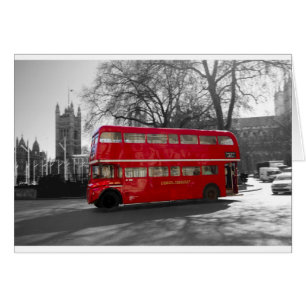Roter Routemaster Bus Londons