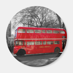 Roter Routemaster Bus Londons Magnet