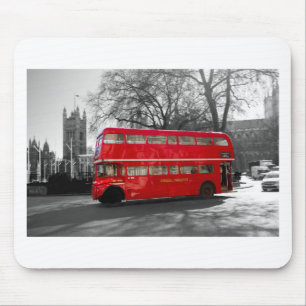 Roter Routemaster Bus Londons Mousepad