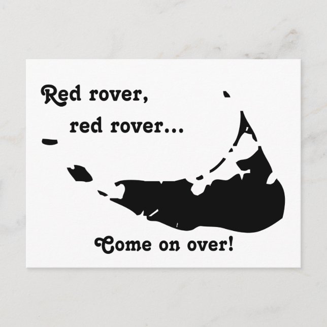 Roter Rover, Roter Rover.. Postkarte (Vorderseite)