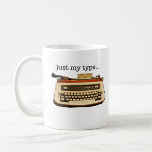 Roter Royal 'genau mein Typ' Tasse