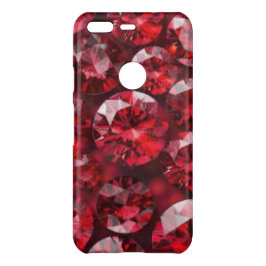 Roter Rubine iPhone / iPad-Hülle Uncommon Google Pixel Hülle