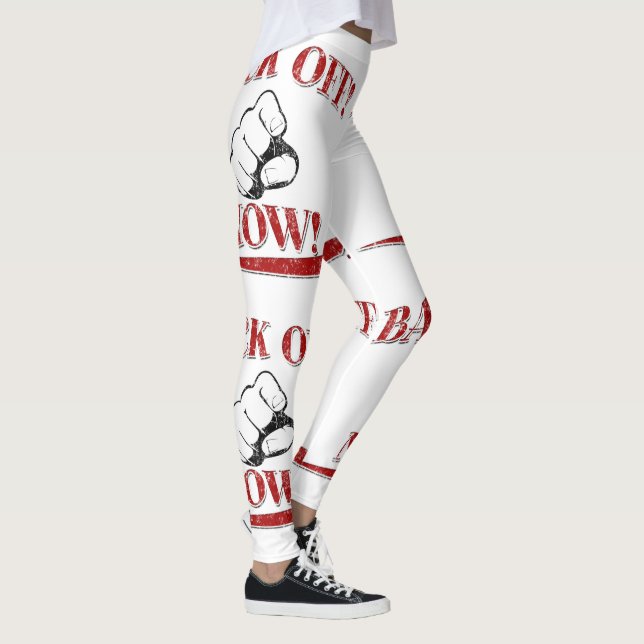 Roter Rücken von Leggings (Rechts)