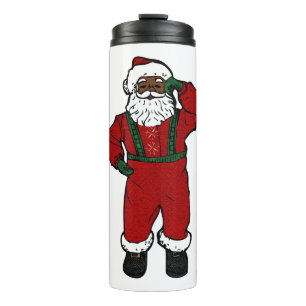 Roter Samt Thermosbecher