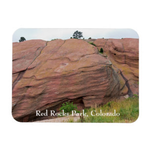 Roter Sandstein Monolith am Roten Felsen Magnet