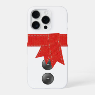 Roter Schal-Schneemann-Kostüm für Ihr iPhone 16 Pro Hülle