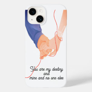Roter Schicksalsgedanke - Seelenverwandte Liebe Case-Mate iPhone 14 Hülle