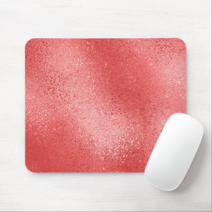 Roter, schimmernder abstrakter Hintergrund Mousepad