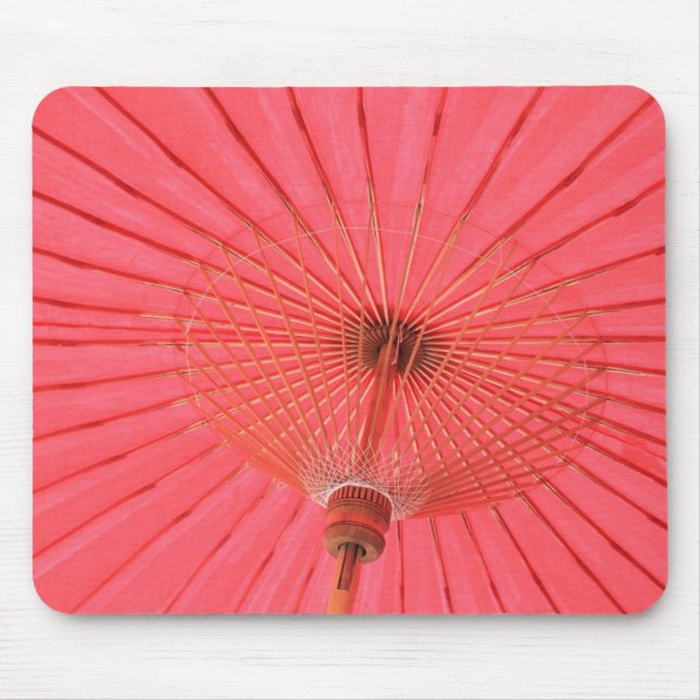 Roter Schirm Mousepad (Vorne)