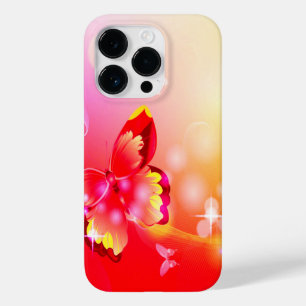 Roter Schmetterling Case-Mate iPhone 14 Pro Hülle