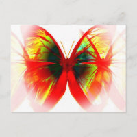 Roter Schmetterling