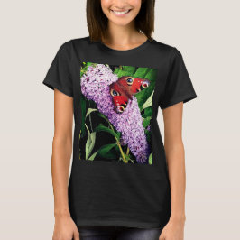 Roter Schmetterling T-Shirt