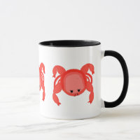 Roter Schnabelkrabbe Beady Eyes