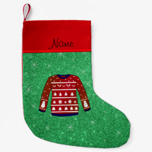 Roter Schneemann hässliche Weihnachtsschreibern Gr Kleiner Weihnachtsstrumpf