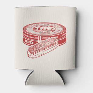 Roter Schuhpolster Dosenkühler