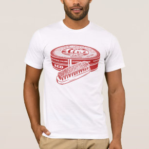 Roter Schuhpolster T-Shirt