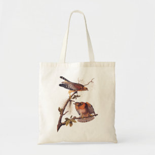Roter Schulter Hawk Audubon Bird of Prey Tragetasche