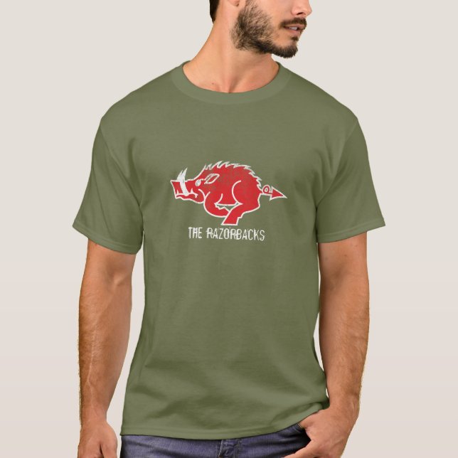 Roter Schwein-T - Shirt (Vorderseite)