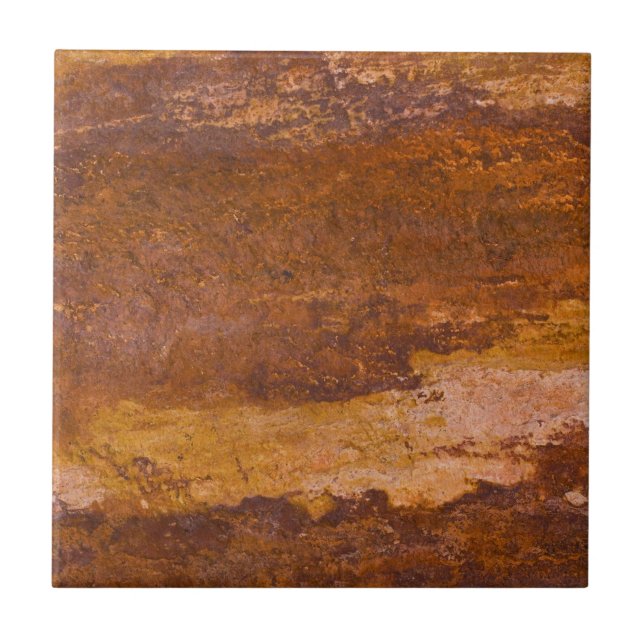 Roter sedimentärer Felsen-Natur-Sandstein-körniger Fliese (Vorderseite)