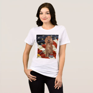 ROTER SETTER CURLING  Tri-Blend SHIRT