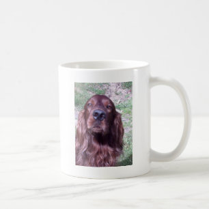 Roter Setzer Tasse