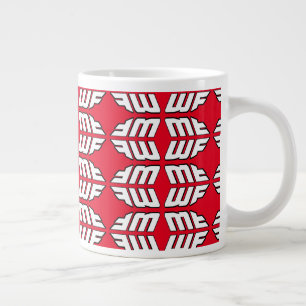 Roter Spiegel der WF-TASSE Jumbo-Tasse