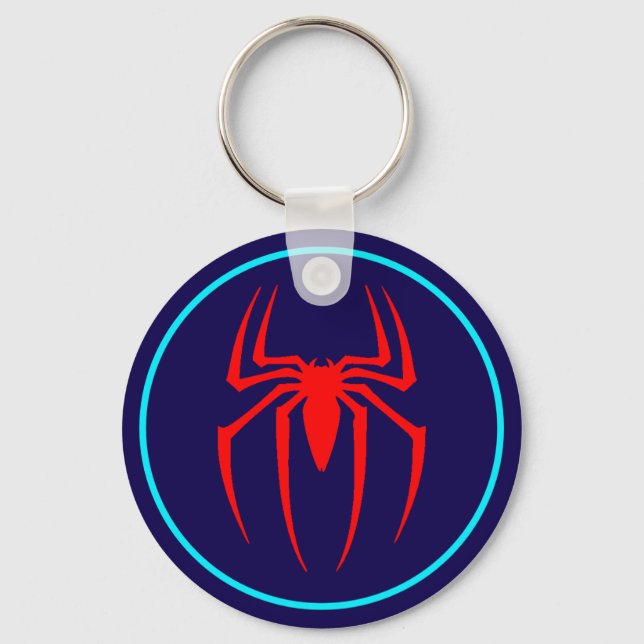Roter Spinne Insekt-63201 Schlüsselanhänger (Vorderseite)