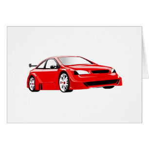 Roter Sportwagen