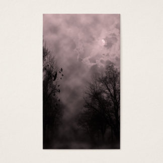 Roter Spuk Himmel mit Ravens