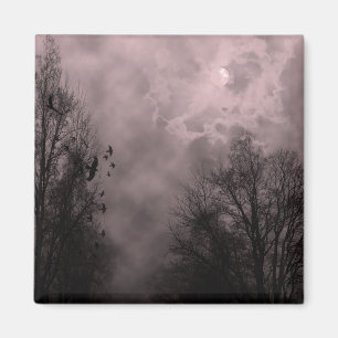 Roter Spuk Himmel mit Ravens Magnet
