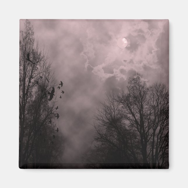 Roter Spuk Himmel mit Ravens Magnet (Vorne)