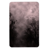 Roter Spuk Himmel mit Ravens