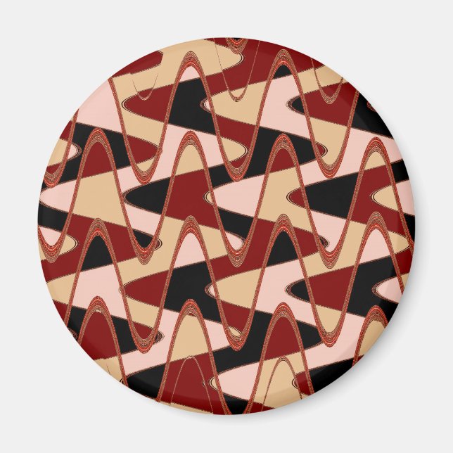 Roter Stall Abstrakt 4, 2015 (Foto) | SVP-Bilder Magnet (Vorne)