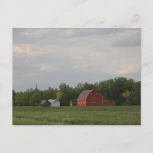 Roter Stall Postkarte
