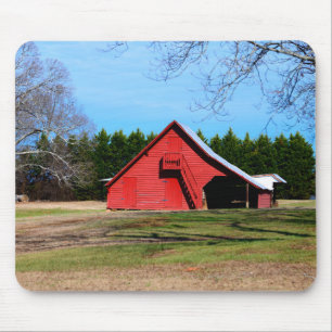 Roter Stall Shed Mousepad