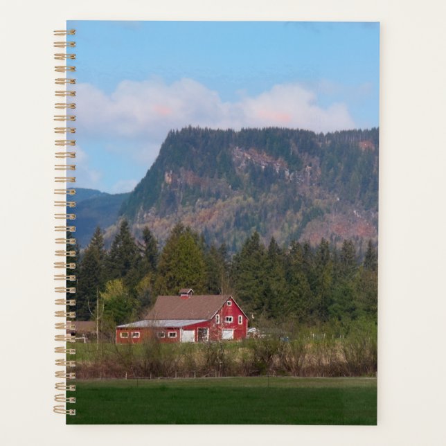 Roter Stall und Monte Enumclaw Planer (Vorderseite)